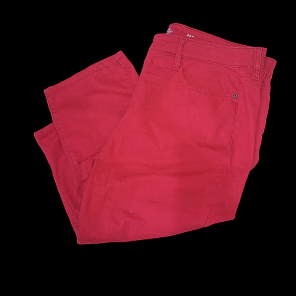 Women's Red Jeans
